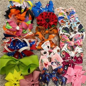 Assorted Kids Hair Bow Collection